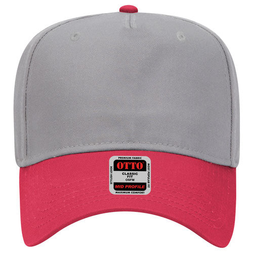 OTTO CAP 5 Panel Mid Profile Baseball Cap