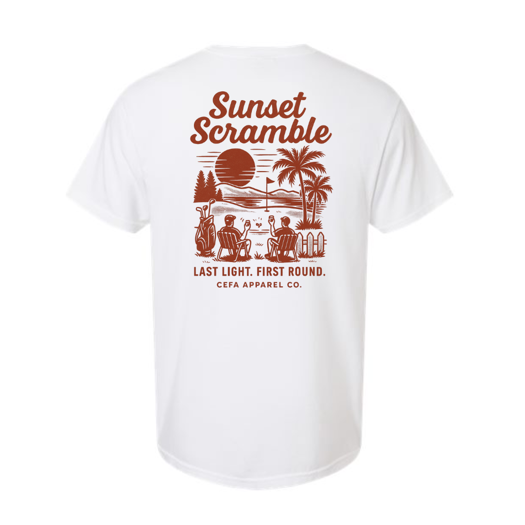 Sunset Scramble Graphic Tshirt