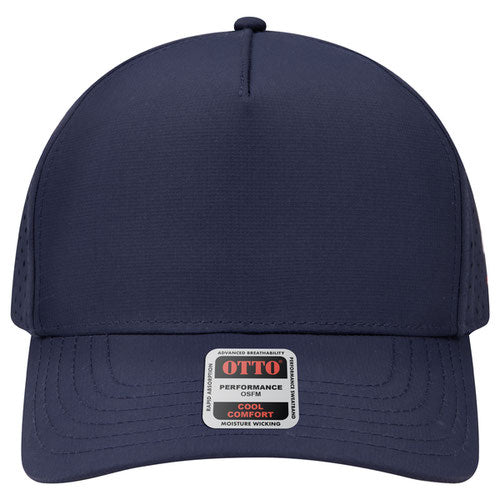 OTTO CAP 5 Panel Mid Profile Baseball Cap (perforated)
